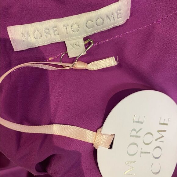 NWT More to come Kyla Mini Dress Orchid purple lace slip lingerie Revolve XS - Picture 7 of 12